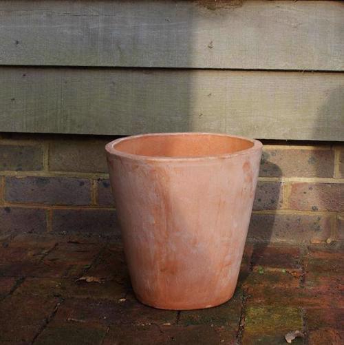 Terracini - Long Tom Flower Pot Planter - Terracotta