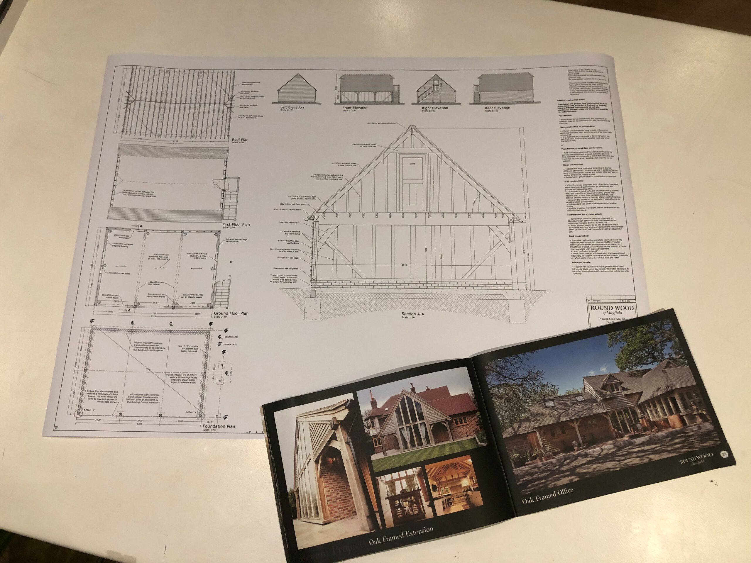 Building Regulations oak frame building