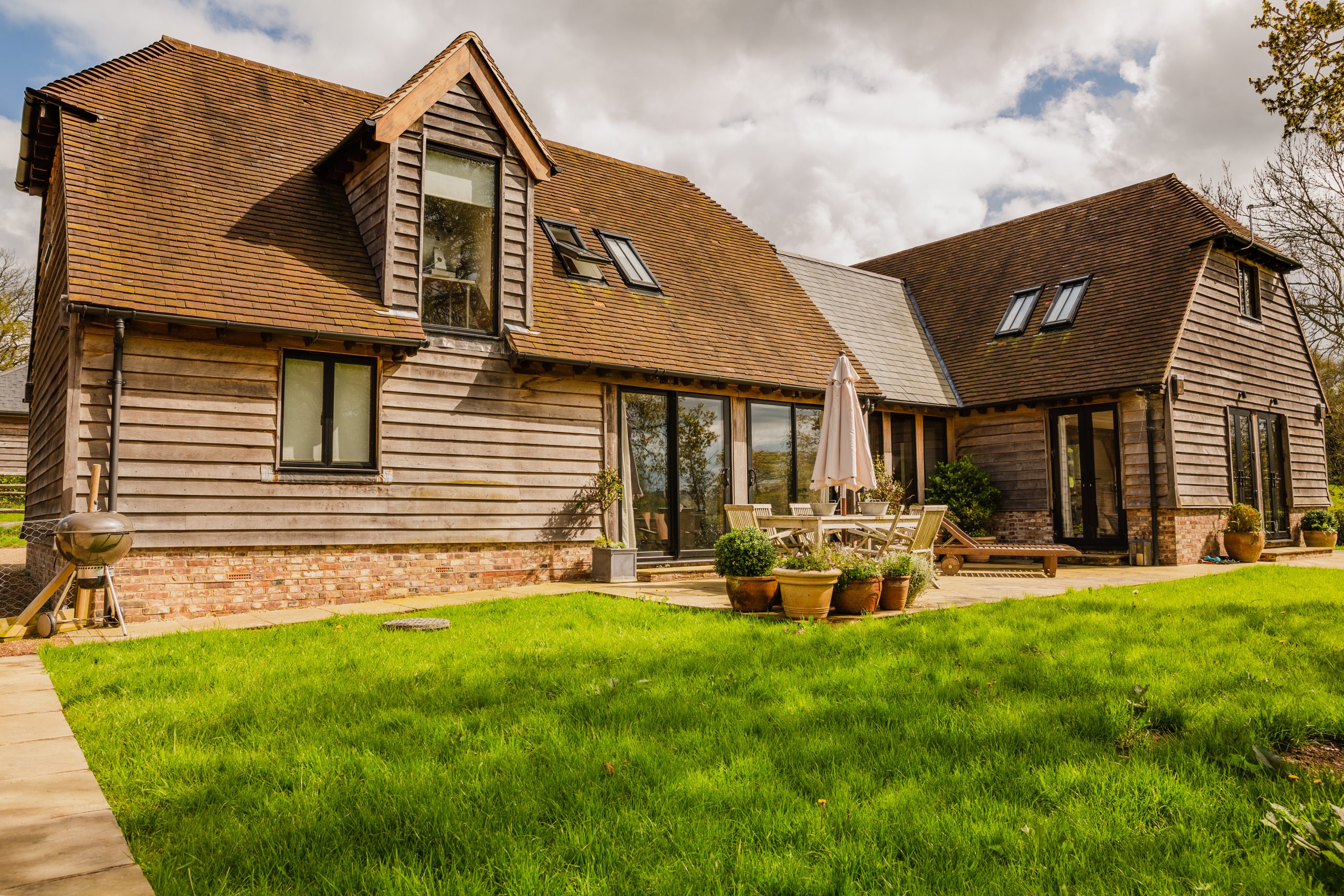 Oak frame house Round Wood