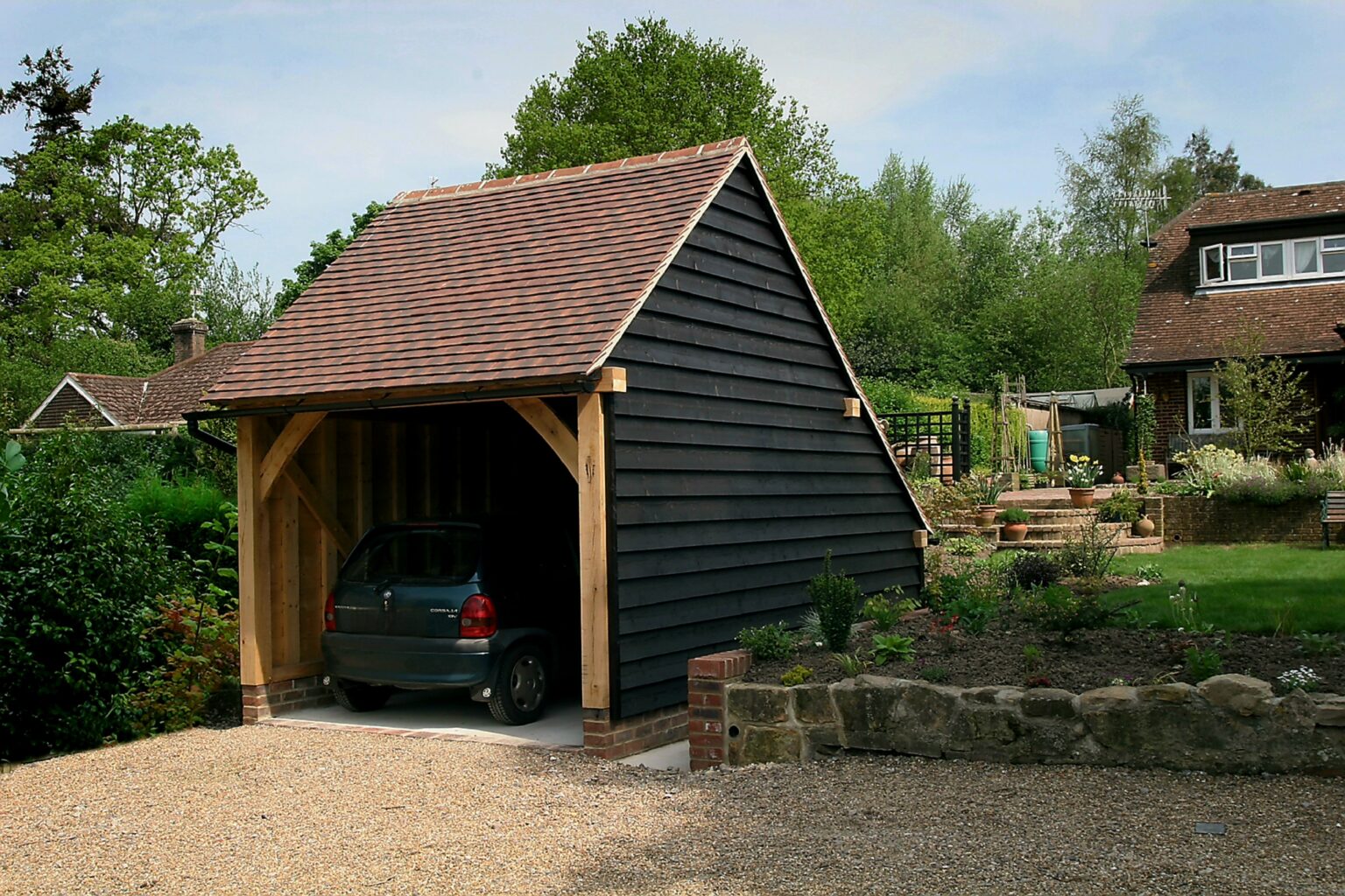 SelfBuild Oak Garage Kits