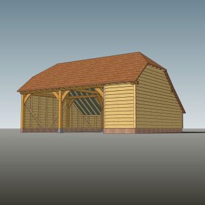 2 Bay Garage CH25B