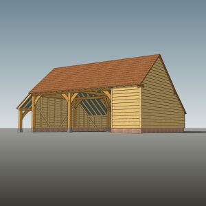 2 Bay Garage CH25GL