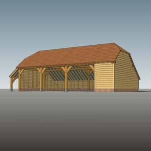 3 Bay Garage CH35BL