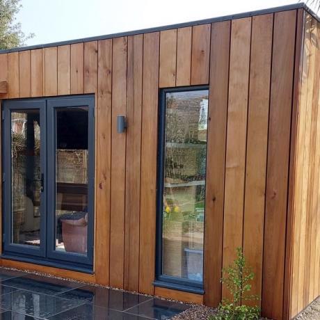 Western Red Clear Grade 2 Cedar PAR batten cladding