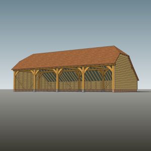 4 Bay Garage CH4B