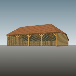 4 Bay Garage CH4H