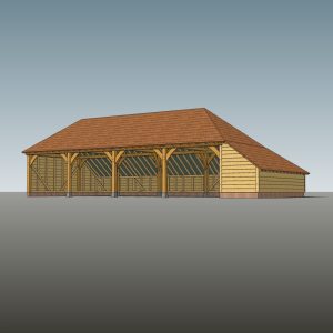 4 Bay Garage CH4HA