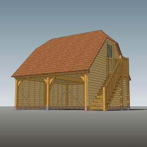 2 Bay First Floor Garage CH2B-FF60