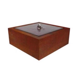 Corten Steel Somni Water Table