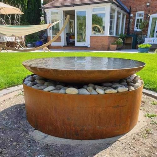 Corten Steel Paradise - Raised Water Table