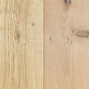 Engineered Oak flooring - Brushed, Untreated
