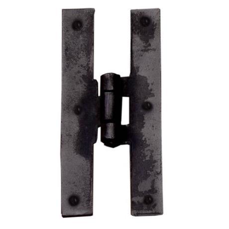 Hand-Wrought Iron wax-coated H-hinge