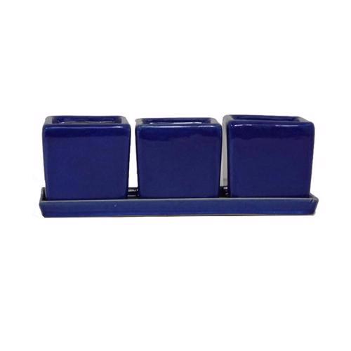 Ceramic - Glazed Herb Pot Planter