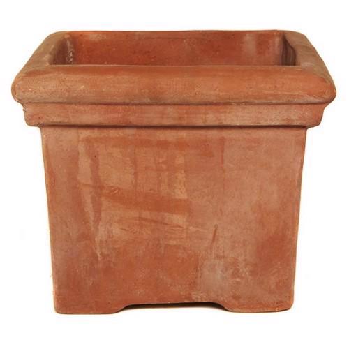 Terracini - Baytree Square Pot Planter - Terracotta