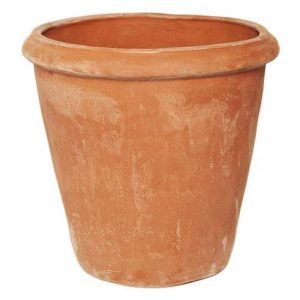 Terracini- Camelia Flower Pot Planter - Terracotta