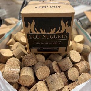 Recycled Virgin Sawdust Eco-Nugget briquettes - 14kg Box