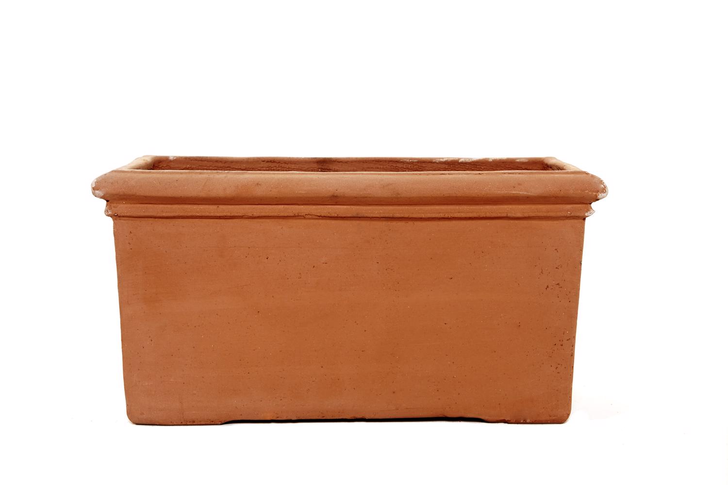 Terracini - Fresco Rectangular Pot Planter - Terracotta