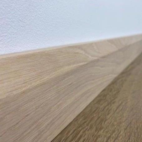 Veneered Oak bevelled skirting