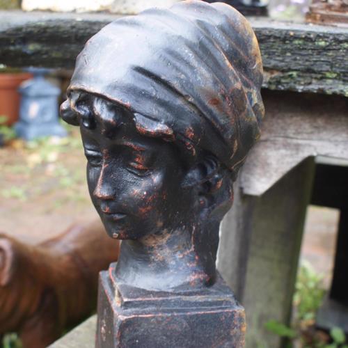 Cast Iron Classic Girl Statue