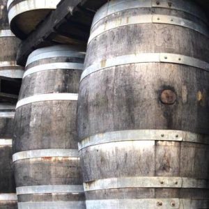 Weathered Oak Wine Barrel - Weathered Oak Wine Barrel