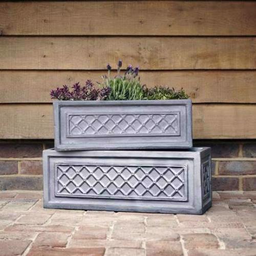 Clayfibre - Windsor Rectangular Trough Planter