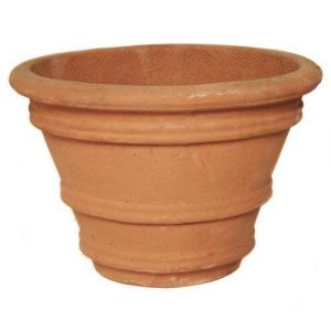 Terracini - Lucretia Flower Pot Planter - Terracotta