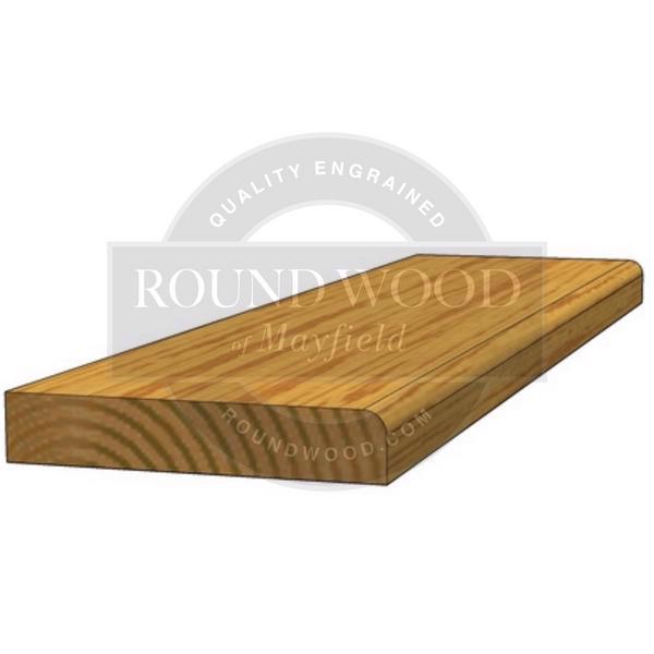 Oak pencil round skirting