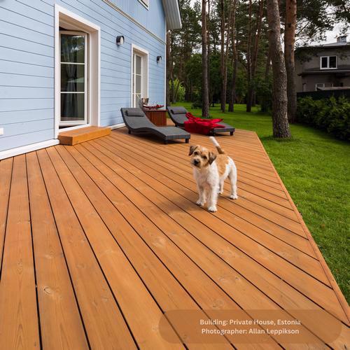 Pine Decking D34 - 115 x 26 mm