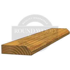 Oak bevelled architrave