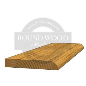 Oak bull-nose architrave