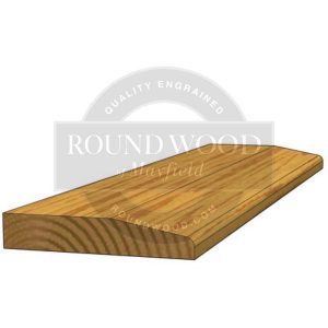 Oak chamfered architrave