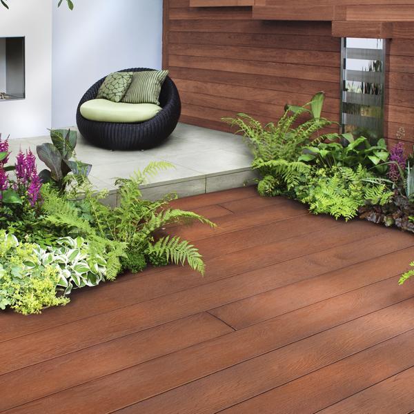 Millboard Decking Enhanced Grain Jarrah