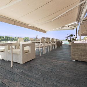 Millboard Decking Weathered Oak Embered