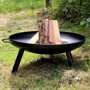 Spark Fire Pit with Legs 80cm - Black