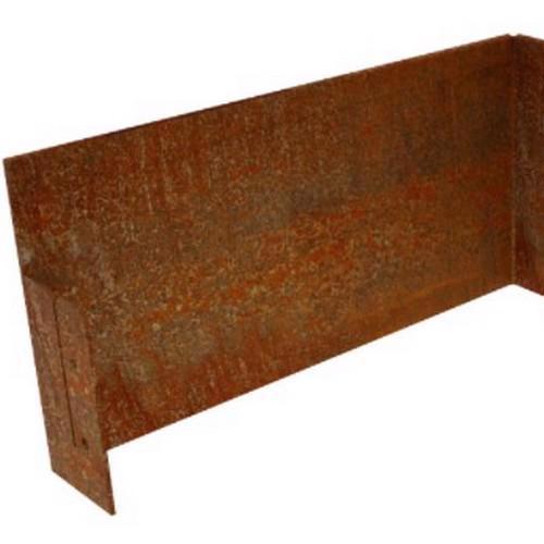 Corten Steel U-Profile Edging - 150 (H)mm **SALE** 25%