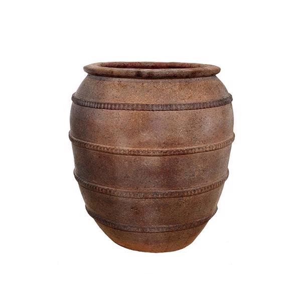 Old Ironstone - Old Urn Round Pot Planter