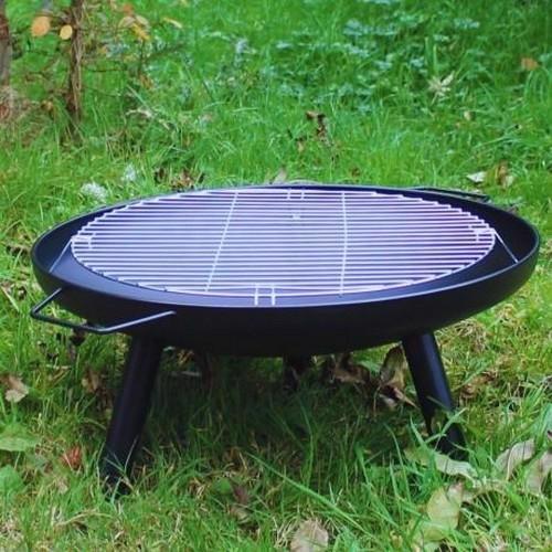 BBQ Grill Fire Pit with Legs 60cm