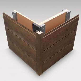 Millboard Envello Cladding Shadow Line External Corner
