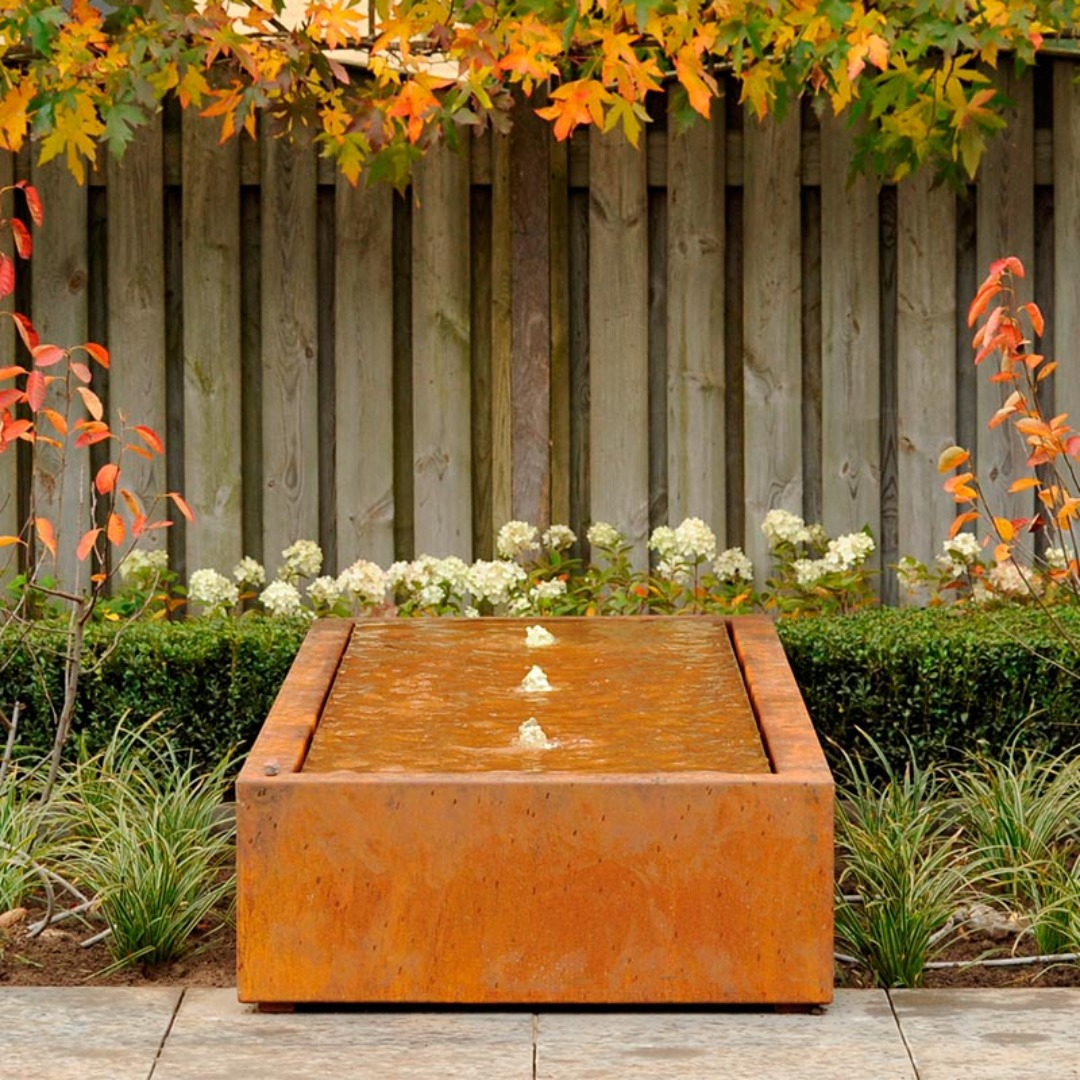 Corten Steel Water Features