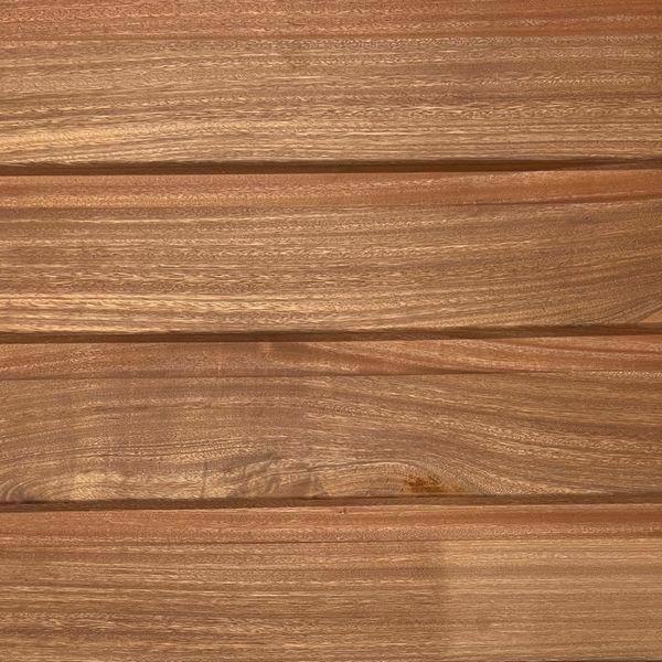 Balau shiplap cladding