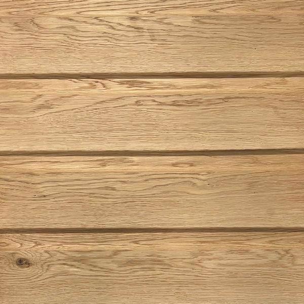 Oak shiplap cladding