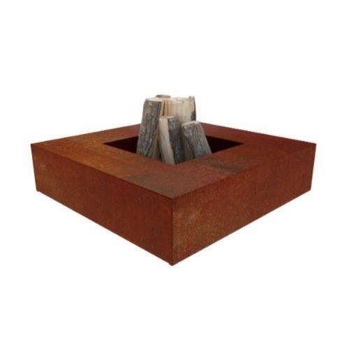 Corten Steel Flama Fire Table