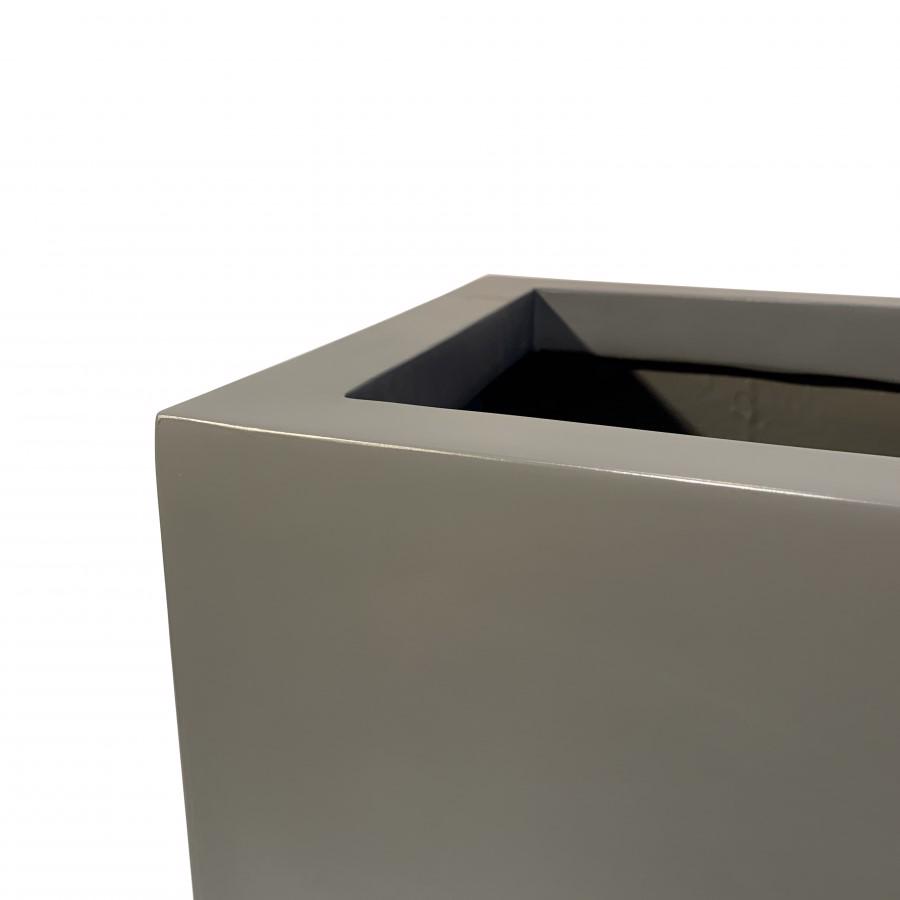 Satin Fibrestone - Cubic Box Planter