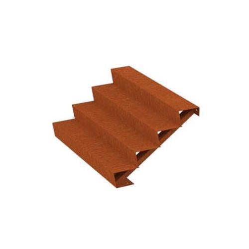 Corten Steel Steps (4 Steps)