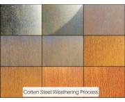 Wavet Corten Panel