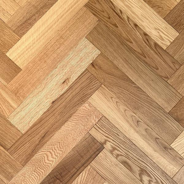 ETON Engineered Oak Herringbone flooring, UV Oiled