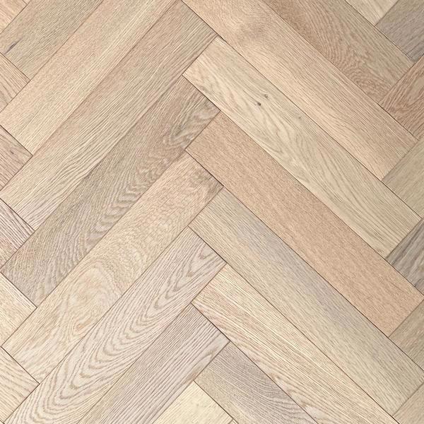HARVARD Engineered Oak Herringbone flooring, UV Oiled