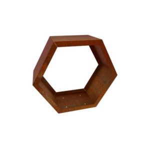 Mevus Linkable Corten Wood Storage