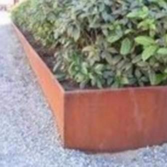 Corten Steel Folded Edging - 150 (H)mm **SALE** 20%