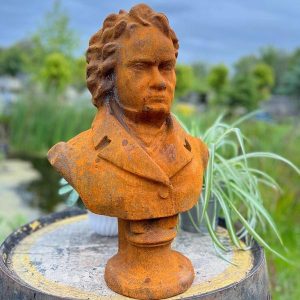 Cast Iron Beethoven Statue